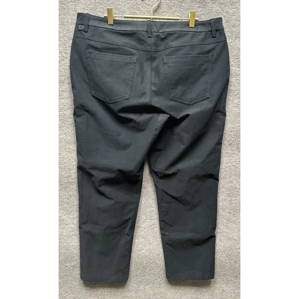 Lululemon ABC Pants Men 36x28 Charcoal Utilitech Classic Fit Performance Chino
